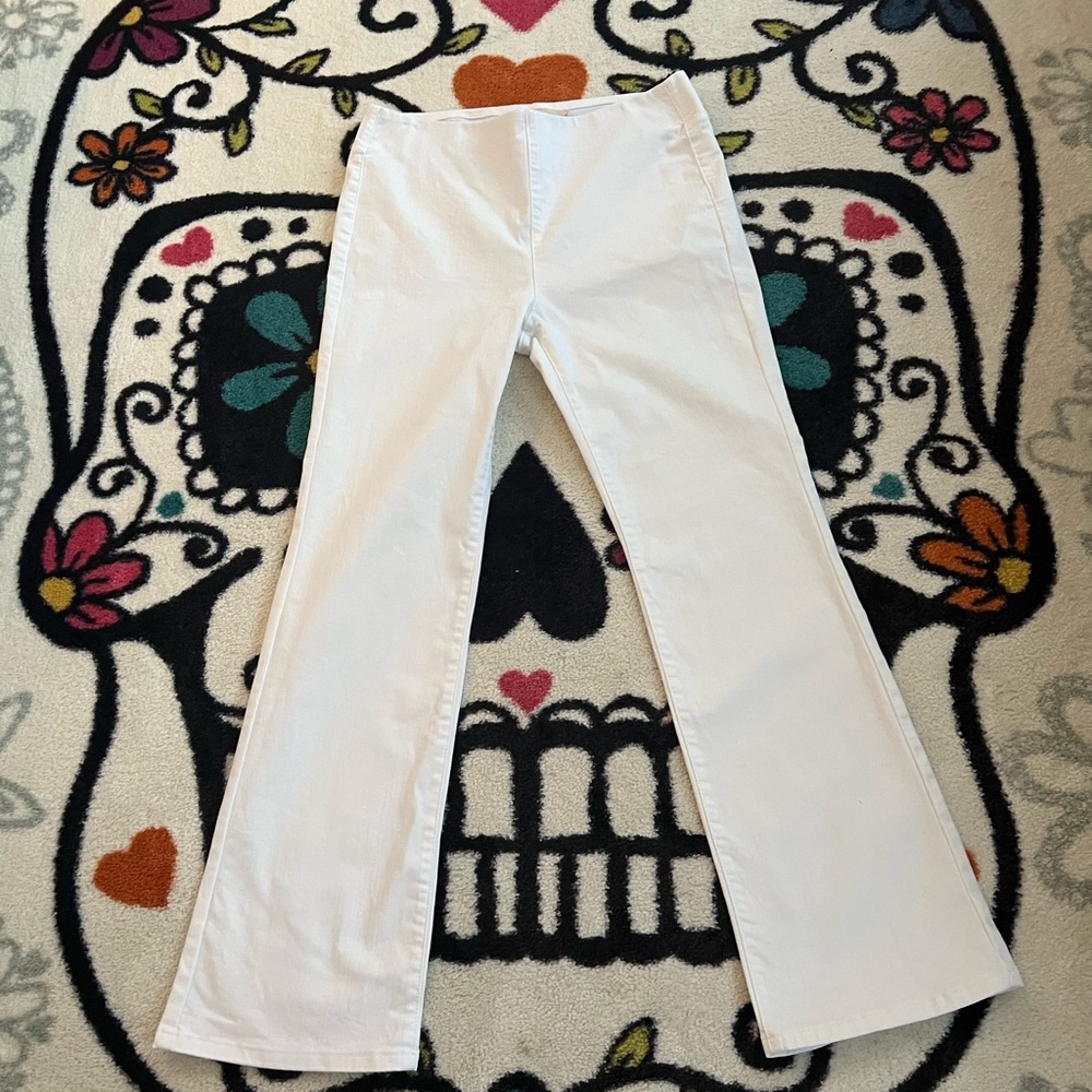NWOT Soft Surroundings White  Pants Size Medium